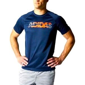 Adidas Blue Short Sleeve Tee